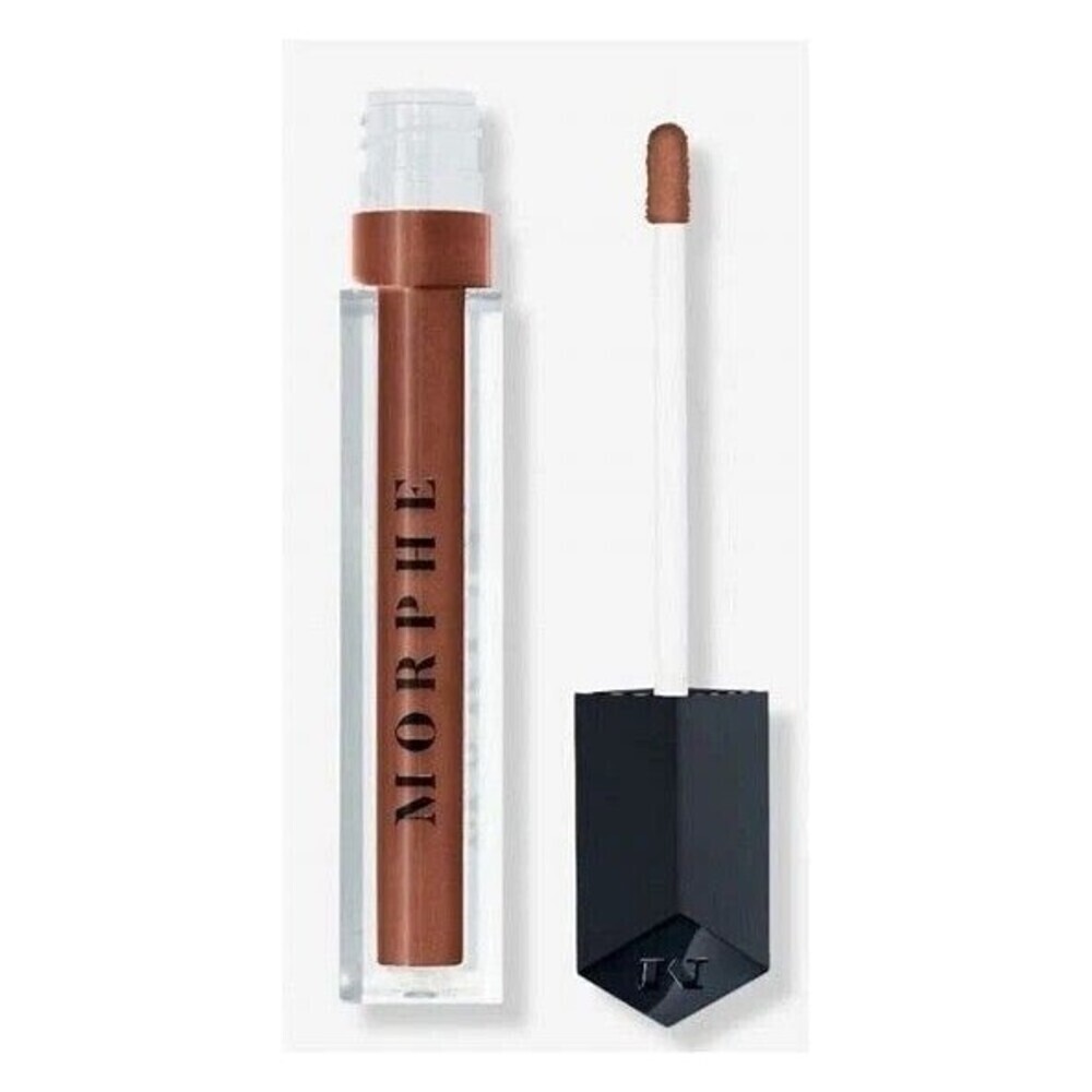 Morphe Lip Gloss – Sweet Tea – NEW No Box Chestnut Mocha Brown Shine